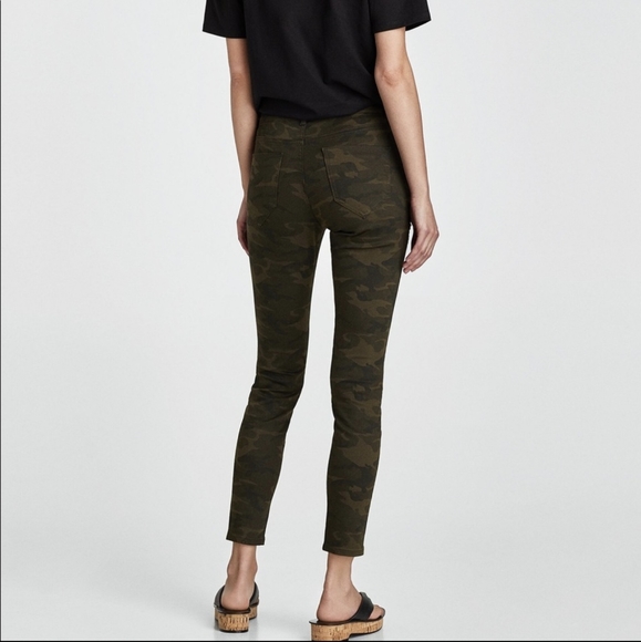 ZARA Basic Z1975 Power Stretch Olive Skinny Jean - Picture 3 of 12